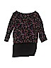 H&M 100% Viscose Black 3/4 Sleeve Top Size 8 - 10 - photo 2