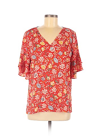 Ann Taylor LOFT Short Sleeve Blouse (view 1)