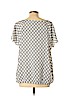 Ann Taylor LOFT Outlet 100% Polyester White Short Sleeve Blouse Size XL - photo 2