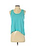 Express Blue Sleeveless T-Shirt Size S (petite) - photo 1