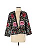Adrienne Landau Black Silk Blazer Size S - photo 1