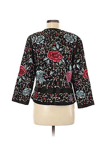 Adrienne Landau Silk Blazer (view 2)