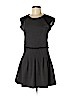 Rebecca Taylor Gray Casual Dress Size 6 - photo 1