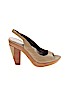 Calvin Klein Tan Heels Size 7 - photo 1