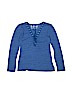 So Nikki... Blue Long Sleeve Top Size S (youth) - photo 1