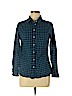Banana Republic Factory Store 100% Cotton Blue Long Sleeve Button-Down Shirt Size M (petite) - photo 1