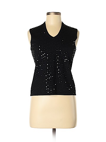 Norton McNaughton Silk Pullover Sweater (view 1)