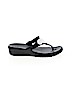 Crocs Solid Black Sandals Size 8 - photo 1