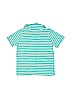 Carter's 100% Cotton Stripes Green Short Sleeve Polo Size 4T - photo 2