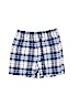 Carter's 100% Cotton Plaid Blue Khaki Shorts 12-18 MO / 18 MO - photo 1