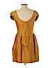 Tibi Gold Casual Dress Size 12 - photo 2
