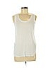 CAbi 100% Lyocell White Tank Top Size M - photo 1