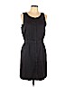 Theory 100% Silk Black Casual Dress Size 10 - photo 1