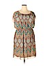 En Focus 100% Polyester Tan Casual Dress Size 20 - photo 1