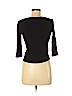 Lauren by Ralph Lauren 100% Cotton Black 3/4 Sleeve Top Size S (petite) - photo 2