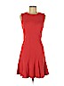 Diane von Furstenberg Red Casual Dress Size 6 - photo 1