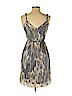 Banana Republic 100% Silk Gray Casual Dress Size 00 (petite) - photo 2