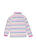 OshKosh B'gosh 100% Polyester Stripes Gray Fleece Jacket Size 6 - photo 2