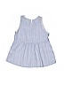 Monteau Girl 100% Polyester Stripes Blue Dress Size 7 - photo 2