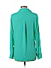 Express 100% Polyester Green Long Sleeve Blouse Size L - photo 2