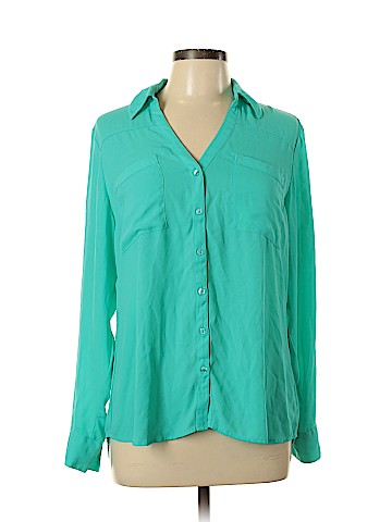 Express Long Sleeve Blouse (view 1)