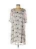 Theory 100% Silk Gray Casual Dress Size 12 - photo 1