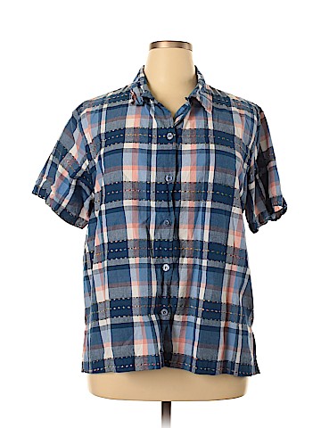 Cabin Creek Short Sleeve Button Down Shirt - front