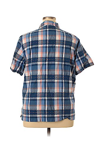 Cabin Creek Short Sleeve Button Down Shirt - back