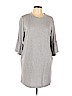 Lush Gray Casual Dress Size L - photo 1
