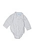 The Children's Place Blue Long Sleeve Onesie Size 9-12 mo - photo 1
