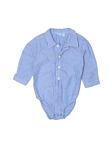 The Children's Place Long Sleeve Onesie (view 1)