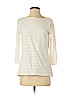 Talbots 100% Cotton White 3/4 Sleeve Blouse Size S - photo 1
