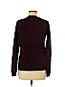 Theory 100% Cotton Burgundy Long Sleeve Top Size P (petite) - photo 2