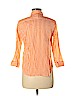 Lauren by Ralph Lauren 100% Cotton Orange 3/4 Sleeve Button-Down Shirt Size M (petite) - photo 2
