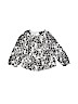 Baby Gap 100% Cotton Animal Print Black Long Sleeve Blouse Size 3 - photo 1
