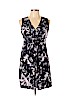 Daisy Fuentes Black Casual Dress Size L (petite) - photo 1