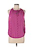 Ann Taylor LOFT Outlet 100% Rayon Pink Sleeveless Blouse Size M (petite) - photo 1