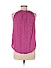 Ann Taylor LOFT Outlet 100% Rayon Pink Sleeveless Blouse Size M (petite) - photo 2