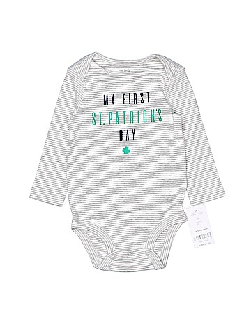 Carter's Long Sleeve Onesie (view 1)