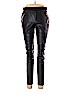 TWO by Vince Camuto 100% Polyurethane Black Faux Leather Pants Size M - photo 1