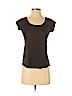 Ann Taylor LOFT 100% Linen Black Short Sleeve T-Shirt Size XS (petite) - photo 1
