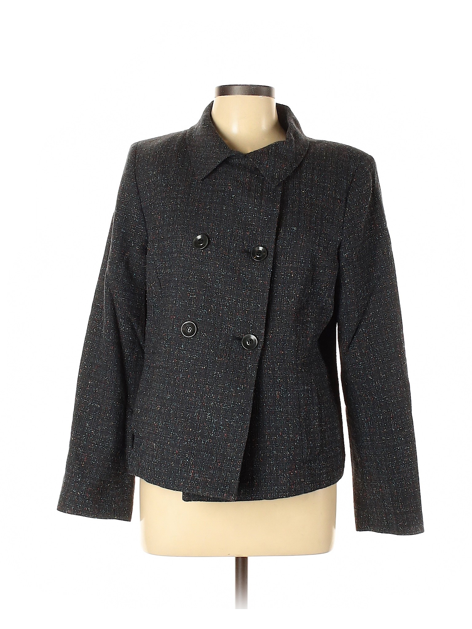 Pendleton Women Black Wool Blazer 16 | eBay