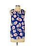 Daniel Rainn 100% Polyester Blue Sleeveless Blouse Size S (petite) - photo 1