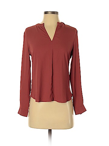 Ann Taylor Long Sleeve Blouse (view 1)