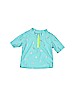 Carter's Print Blue Rash Guard Size 6-9 mo - photo 1