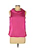 Talbots 100% Polyester Pink Sleeveless Blouse Size 8 (petite) - photo 1