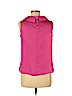 Talbots 100% Polyester Pink Sleeveless Blouse Size 8 (petite) - photo 2