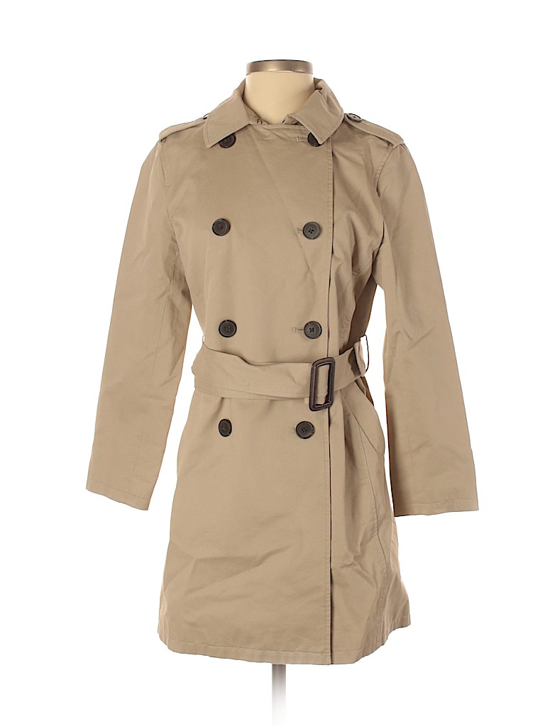 Old Navy 100% Cotton Tan Trenchcoat Size S (petite) - photo 1