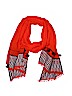 Ann Taylor 100% Cotton Stripes Orange Scarf One size - photo 1