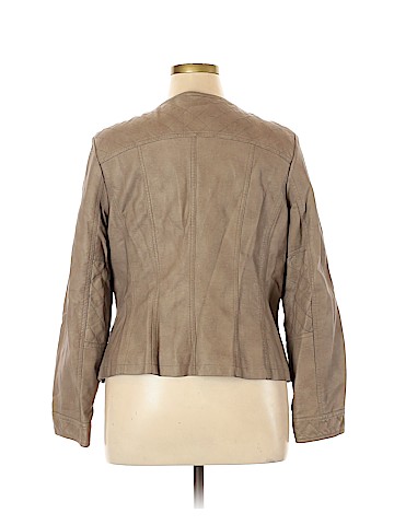 Alfani Faux Leather Jacket (view 2)